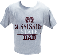 Champion Mississippi State Dad Short Sleeve Tee
